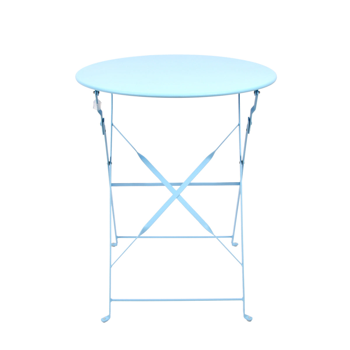 Powder Blue Garden Bistro Table and Chairs Set